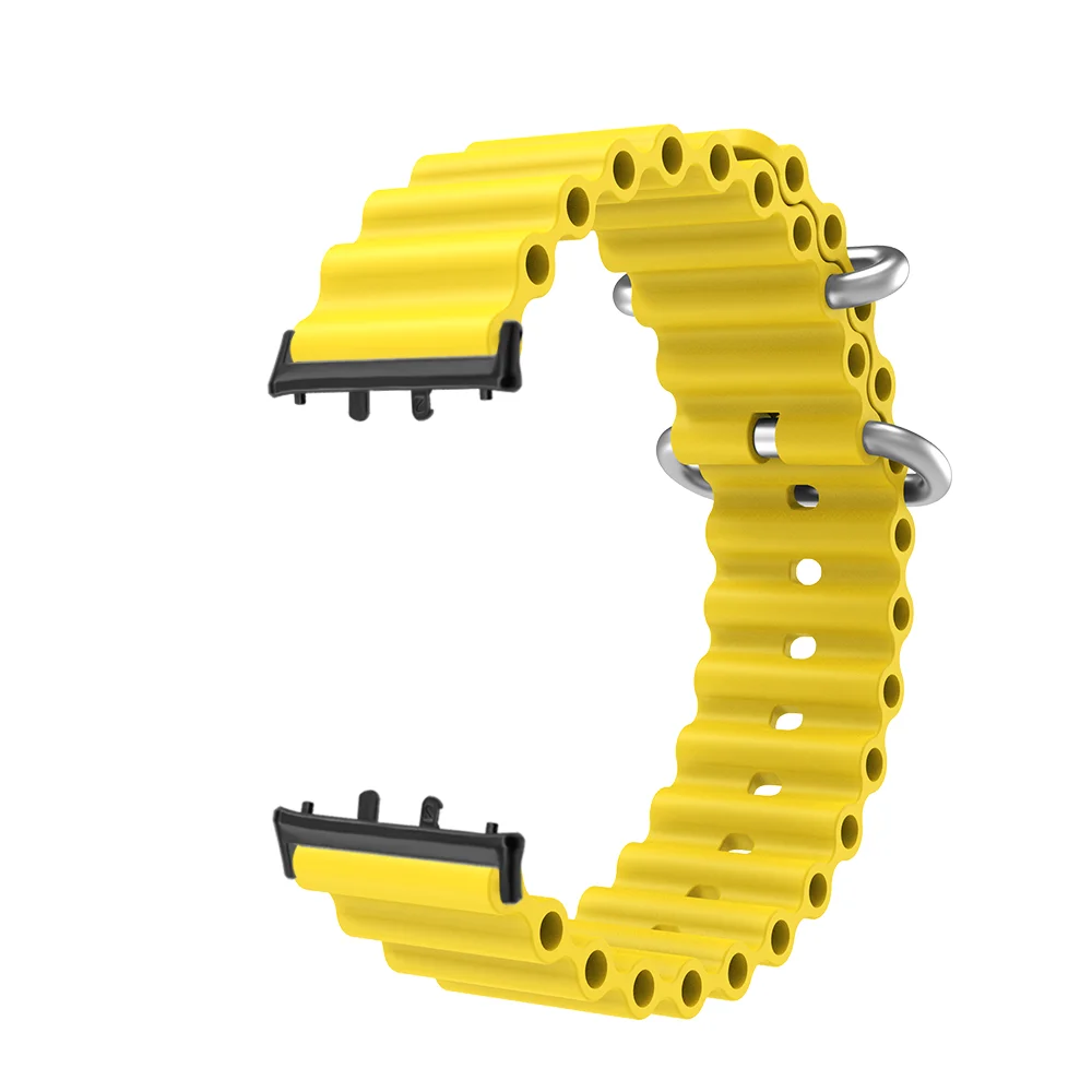 

Quick Release Watch Band for Galaxy Fit 3 Fit3 Bracelet Skin-friendly Breathable Silicone Sport Smart Watch Band for Men Women