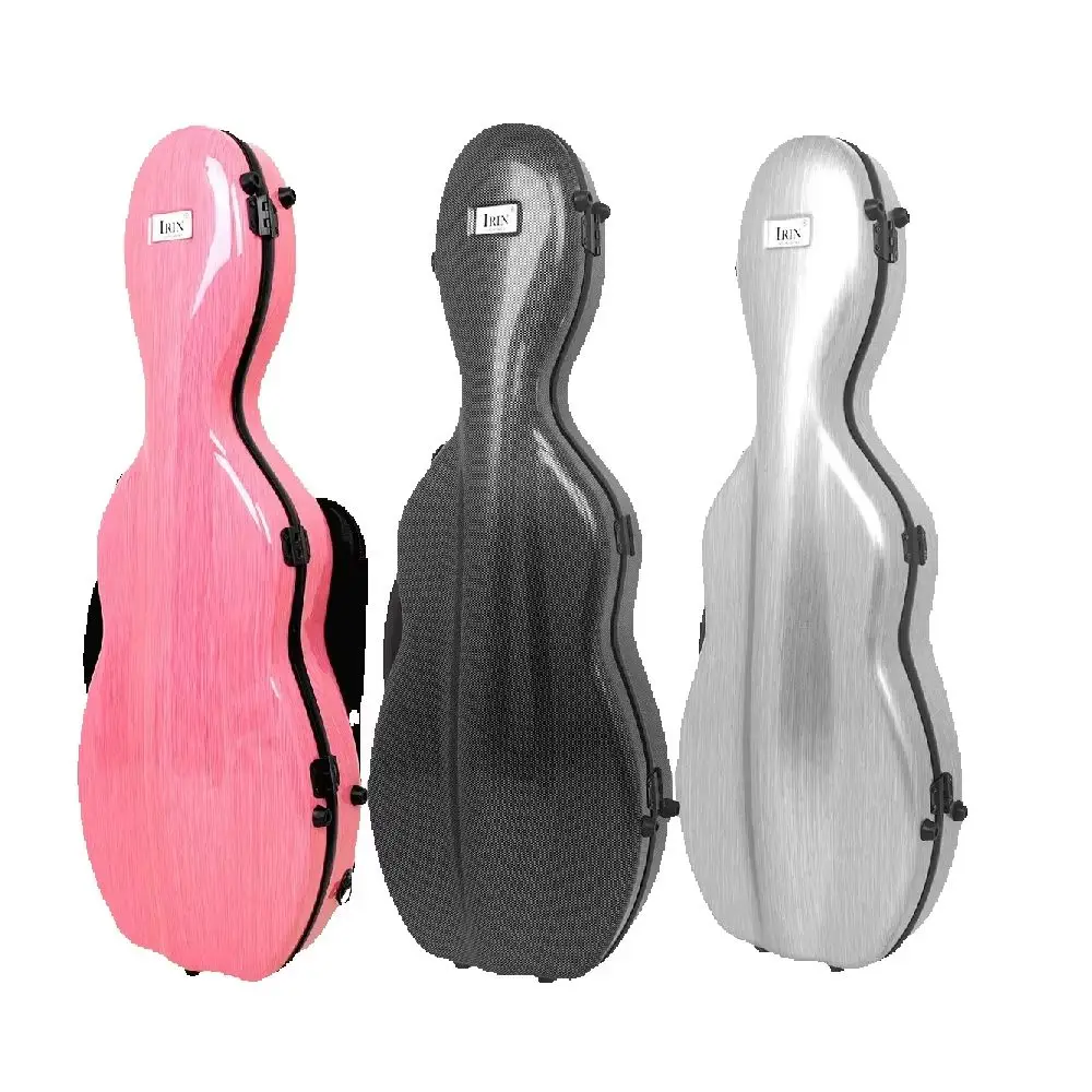 4/4 Violin Case Bag Carbon Fiber Multi-color Violin Storage Box Violin Composite Case with Leather Handle Music Score Bag