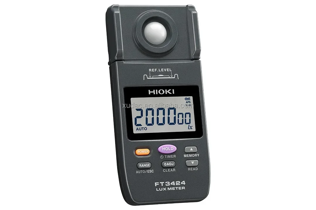 New & Original Illuminance Meter Hioki FT3424 High Precision Digital Photometer LED Lighting L9820 Connection Line