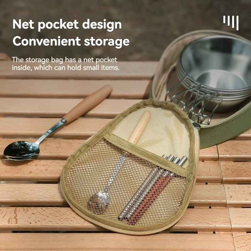 

Outdoor Storage Sierra Cup Box Large-capacity Camping Backpack Carrying Case Organizer Outdoor Camping Travel Barbecue Picnic