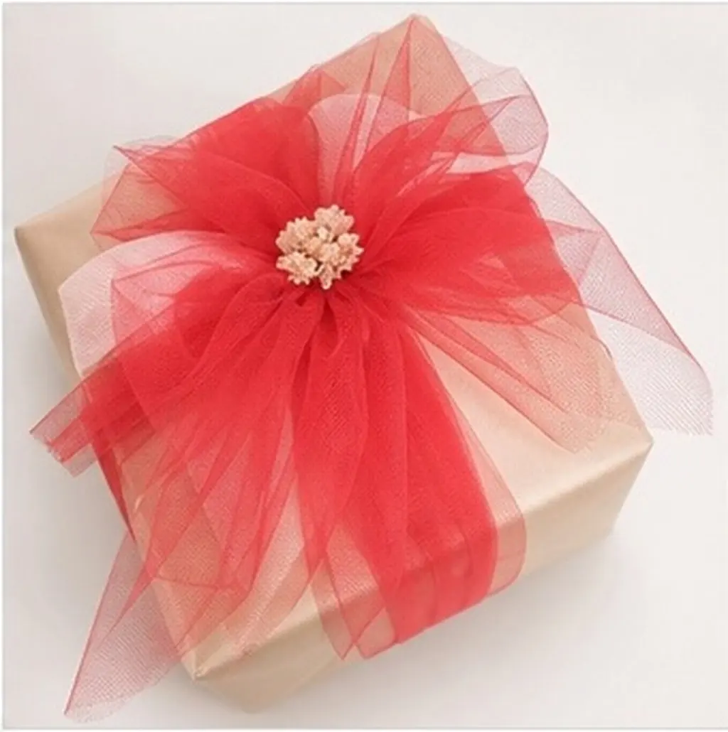 Red Tulle Roll 25 Yards Spool Polyester Fabric 6 Inch Wide Wedding Decoration Party Bow Table Skirt Craft DIY