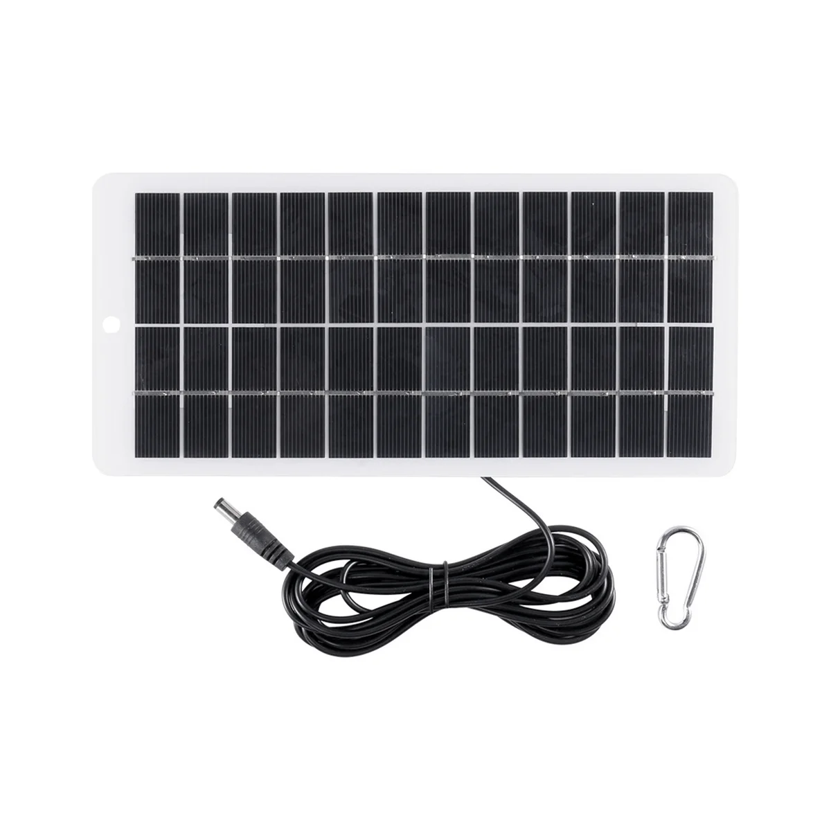 5 Вт 12 В солнечная панель, поликремниевые панели, уличное зарядное устройство для солнечных батарей, портативная солнечная панель с портом постоянного тока для батареи 3,7 в