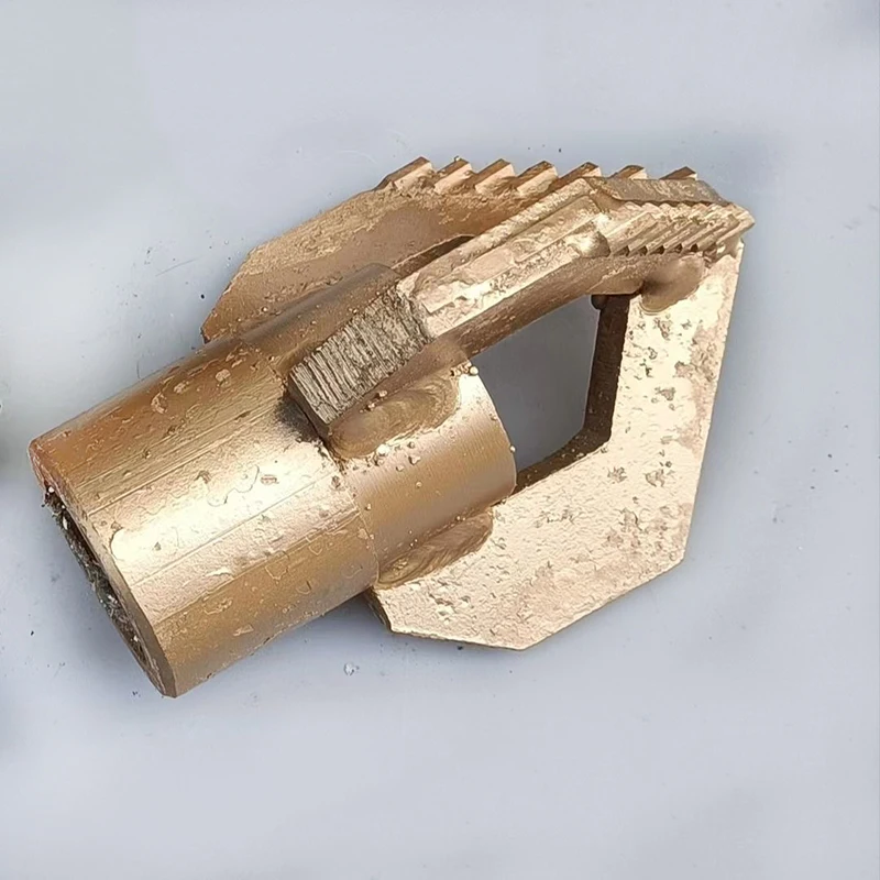 Three Wings Octagonal Alloy Drill Bit 3 Blade Excavation Artesian Well Exploration Drill Rig Geological Drilling Accessories