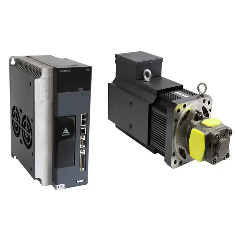 

750w 220Vac Encoder Incrementall Straight Insertion Hydraulic Servo Systems Servo Motor With Gear Pump For Blown Bottle Machine