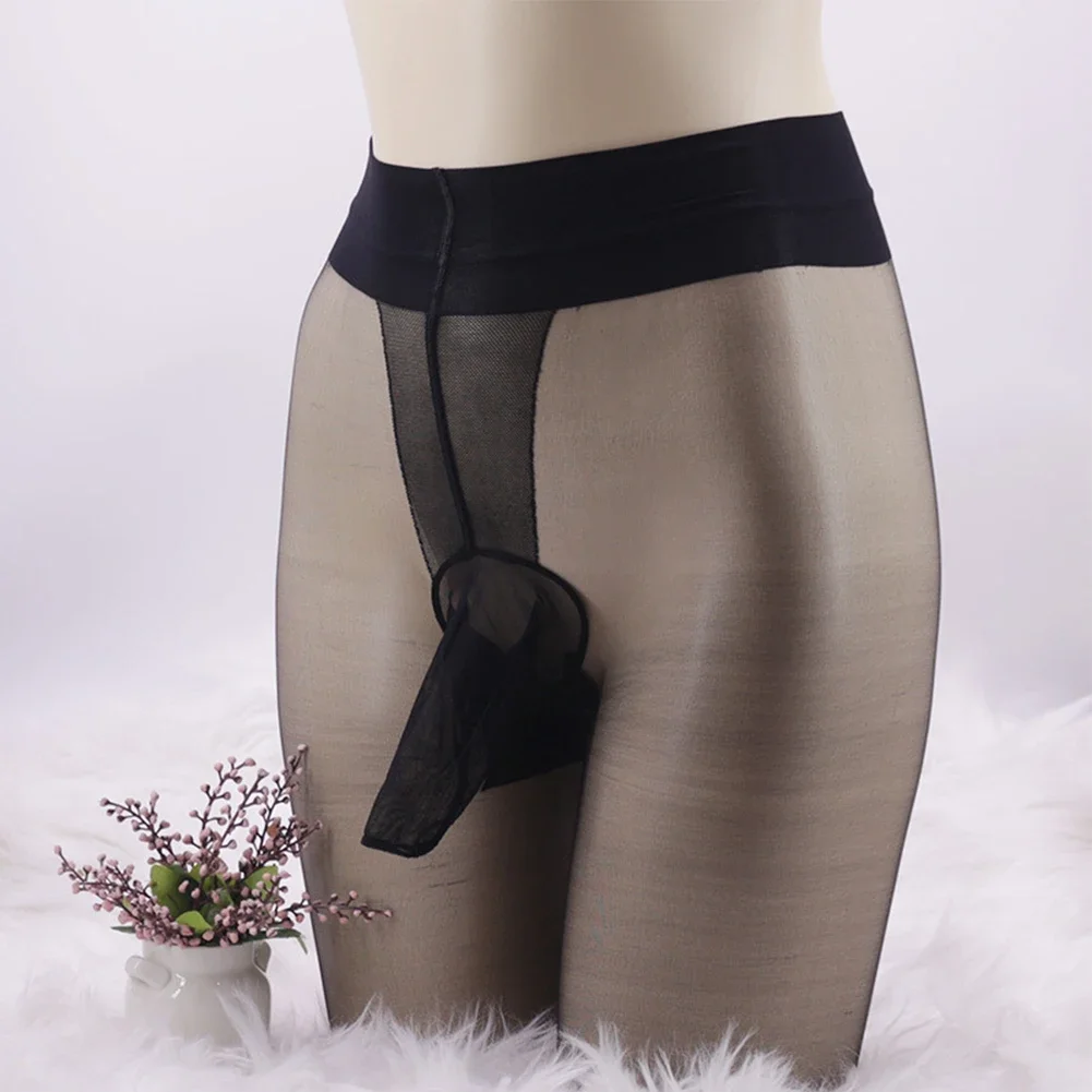 

Mens Sissy Pantyhose Tights Fitting Stockings Breathable Underwear Ultra-Thin Sexy Lingerie Erotic Bodystoking Sexy You For Men