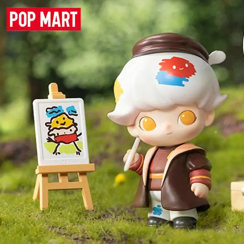 

POP MART Dimoo Time Roaming Series Blind Box Mystery Box Guess Bag Toys Doll Cute Anime Figure Desktop Ornaments Collection Gift