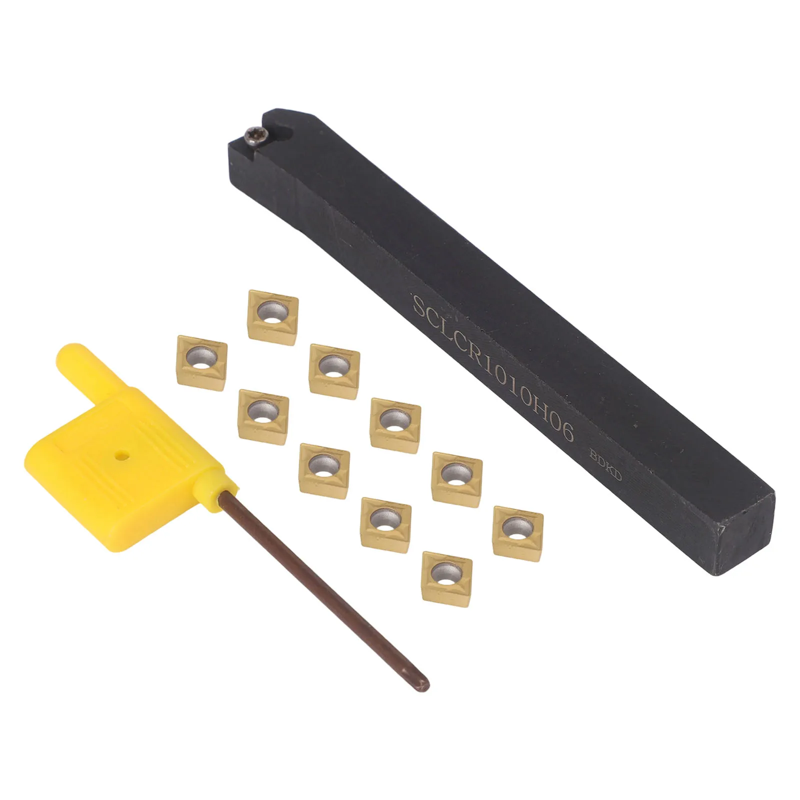 for lathe Tool CCMT060204 Continuous Turning Alloy Steel Material Chip Breaking Control For Cast Iron 100 X 10 X 10 Mm