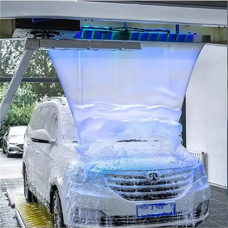 YG Smart Unattended Touchless Car Wash Machine Automatic 360 Cleaning Cost Effective Fleet Service Residential Community Parking
