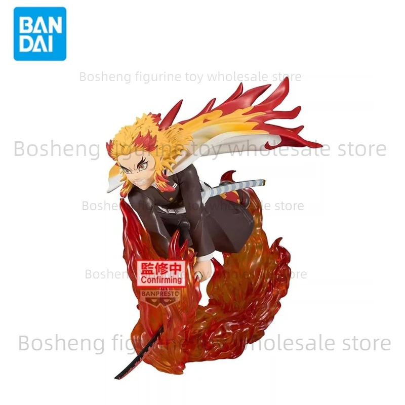 

Original Genuine Banpresto VIBRATION STARS Demon Slayer 15cm Rengoku Shinjurou PVC Collectible Statue Model Gifts Desk Dolls Toy
