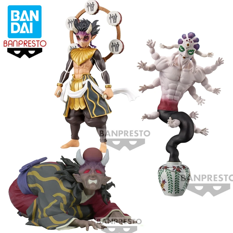 In Stock Bandai BANPRESTO Demon Slayer Hantengu Zohakuten Gyokko Anime Action Figure Toy Gift Model Collection Hobby