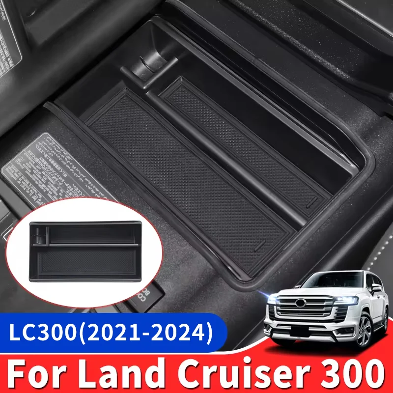 

For Toyota Land Cruiser 300 Lc300 2021 2024 Upgrade Interior Decoration Accessories，Armrest Storage Box Partition Bracket Tray