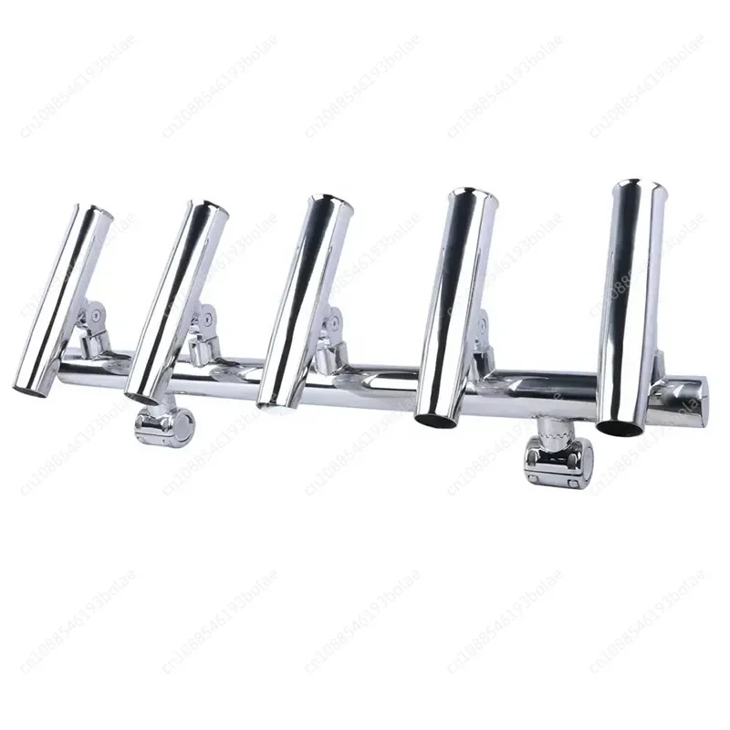 Aluminum Nine Rocket Launcher 9 Fishing Rod Holders for Boat T Top Stryker