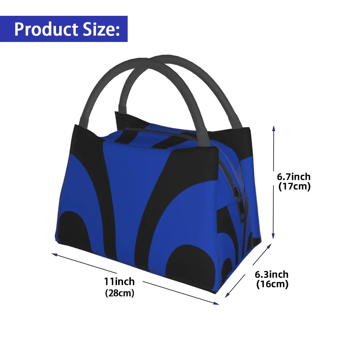 Quebec France Royal Portable insulation bag for Cooler Thermal Food Office Pinic Container