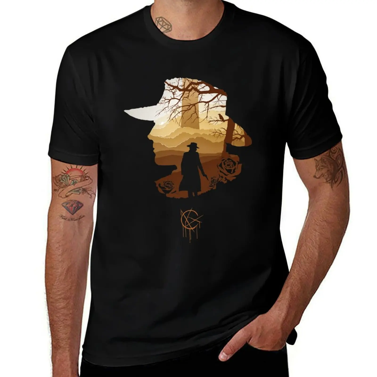 The Dark Tower - Roland Recolored T-Shirt Christmas Theme Tee Top T-Shirt