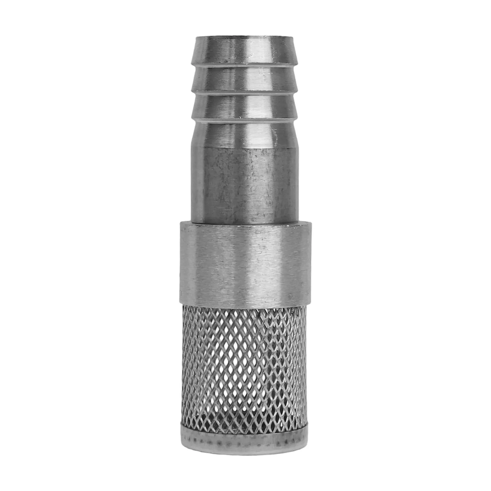 

Efficiently Designed Hose Barb Filter Made of Strong Stainless Steel 304 Provides Long Lasting Performance Under Pressure