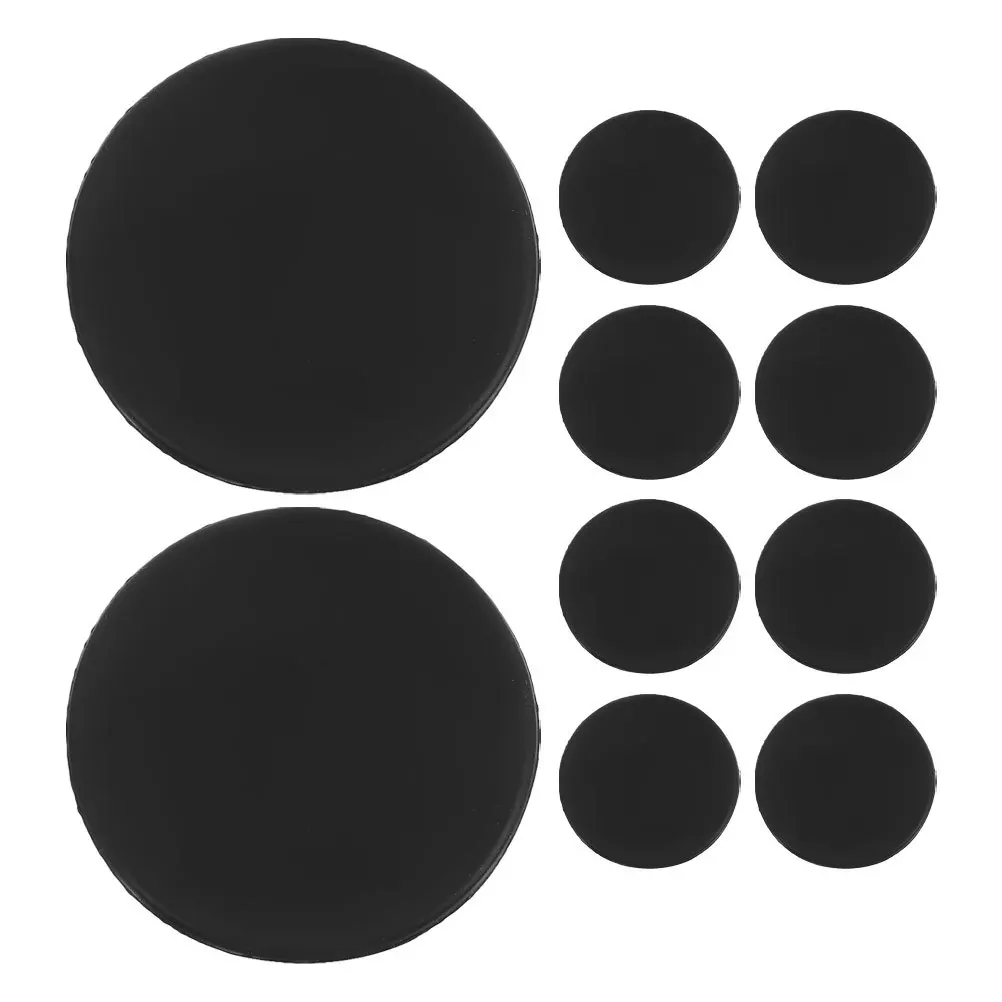 10 Buah Penutup Pelindung Kepala Stetoskop Silikon Hitam Suku Cadang Pengganti Ujung Telinga Diafragma Dapat Digunakan Kembali Stetoskop Medis