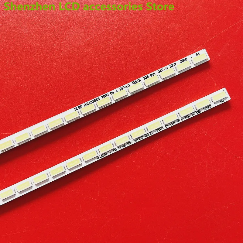 ランプ用ビーズLJ64-03260A,52cm,64LED,48a70,le48a720,ltaz480,01,100% 用,新品