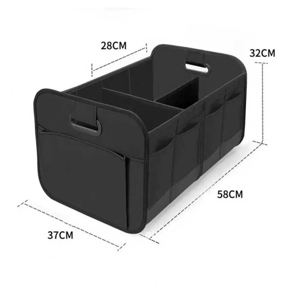 Car Trunk Organizer Eco-Friendly Super Strong & Durable Collapsible Cargo Storage Box For Auto Trucks SUV Trunk Box