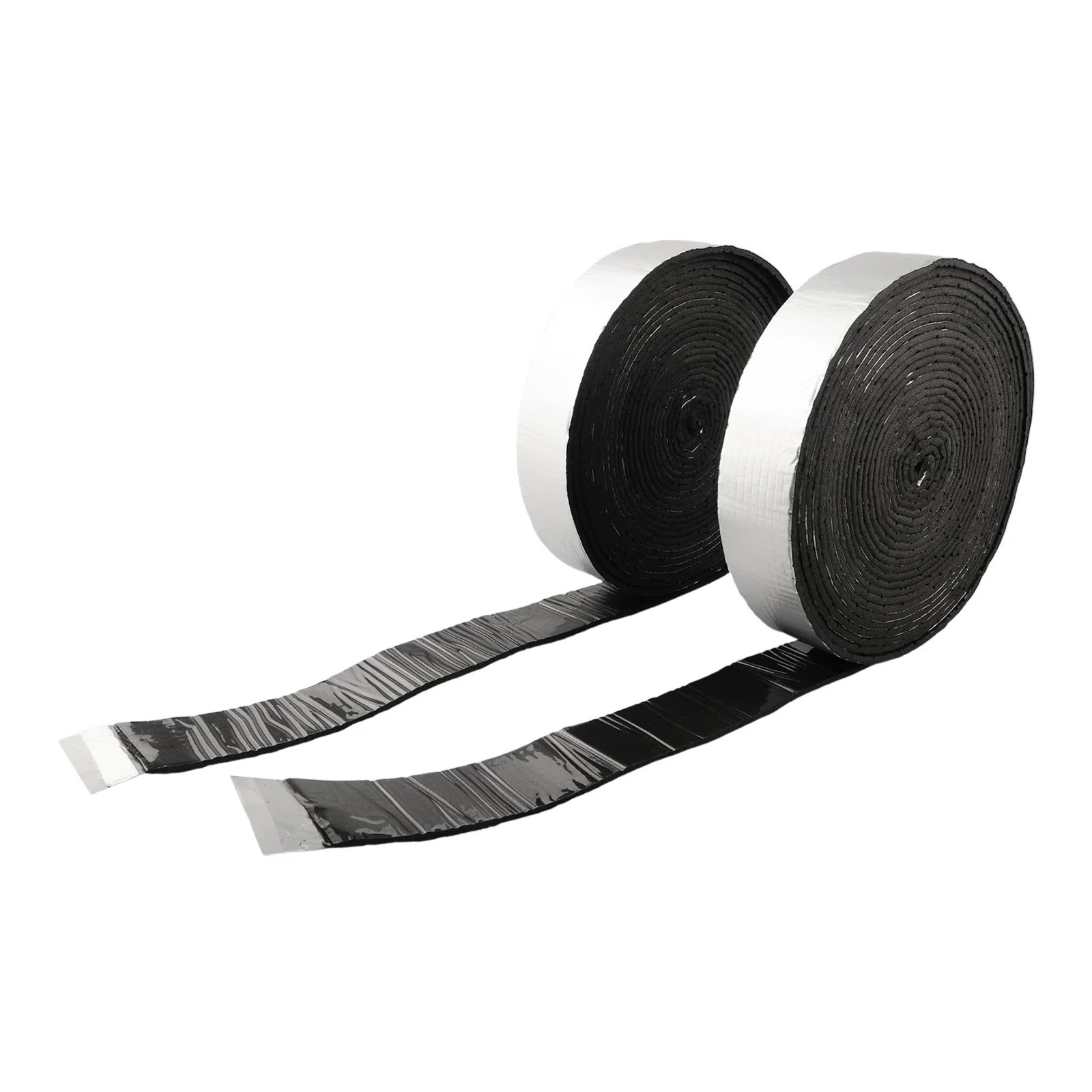 Aluminum Foil Tape 0.2 Inches In Thick Pipe Insulation Wrap Long-lasting Insulation Waterproof Weather Resistance
