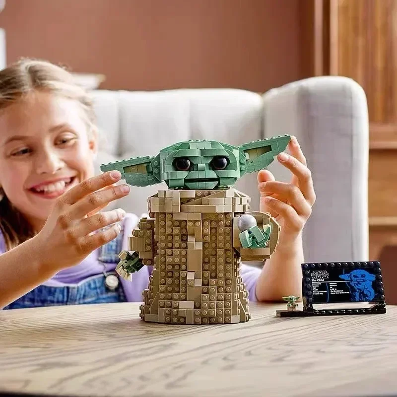 

Подходит для 75318, детский строительный блок, 1073 шт., собранная модель, кирпичи, сборные игрушки для детей, подарки на Рождество и день рождения