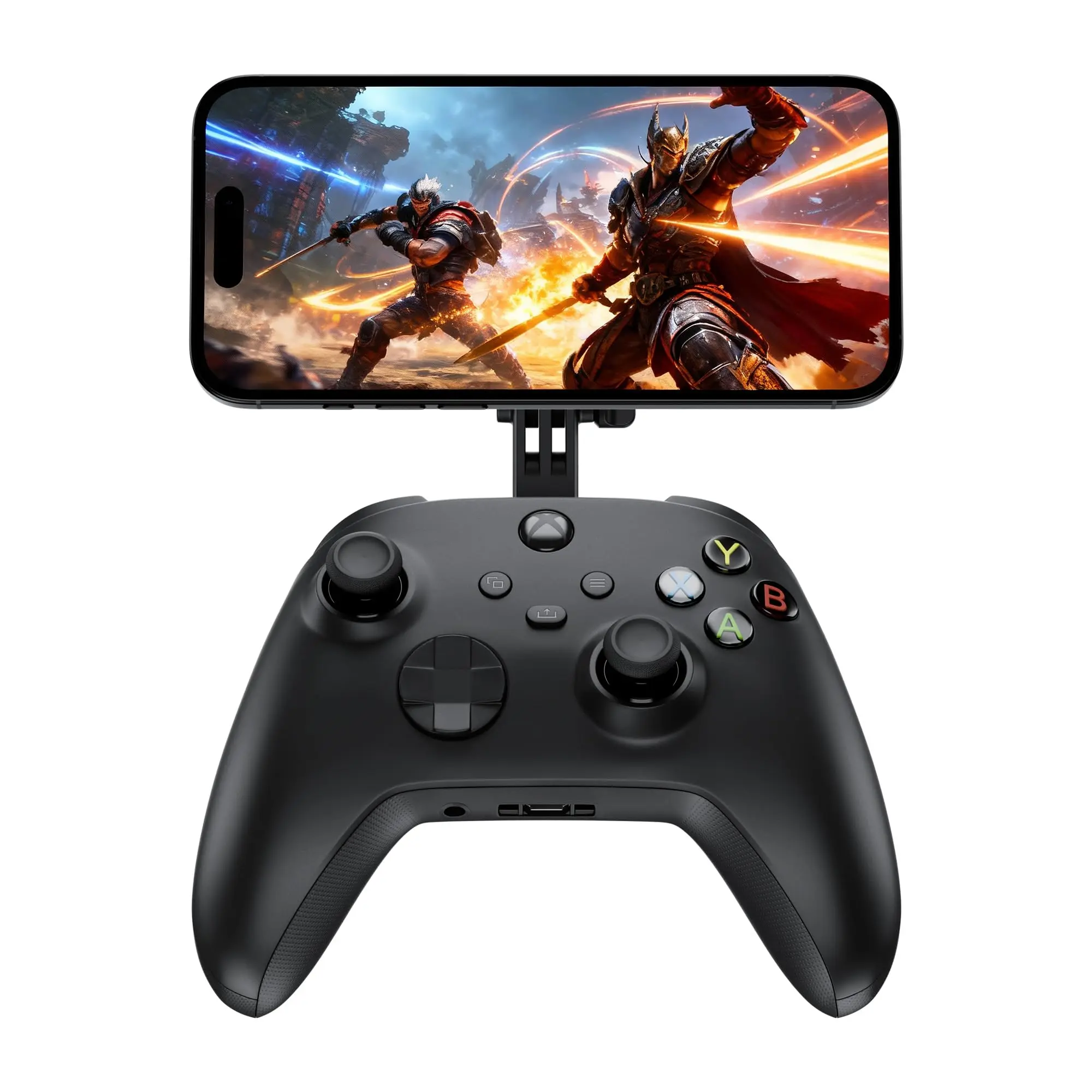 Magnetic Phone Mount for Xbox Wireless Gaming Controller (2025) Phone Stand Holder for iPhone 17 16 15 Samsung Pixel Smartphone