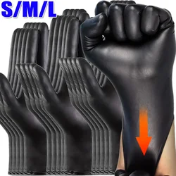 100/1PCS Disposable Gloves Black Nitrile Gloves Housework Cleaning Kitchen Dish Washing Car Industry Gardening Safety Gloves