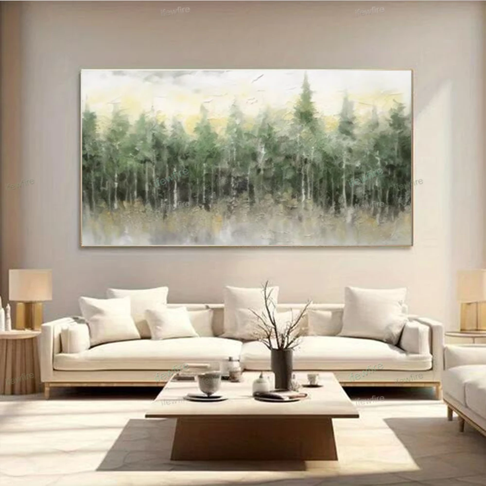 

Pop Purely Handmade Abstract Oil Paintings On Canvas Modern Wedding Decor Wall Art Landscape Pictures For Home Decor Living Room