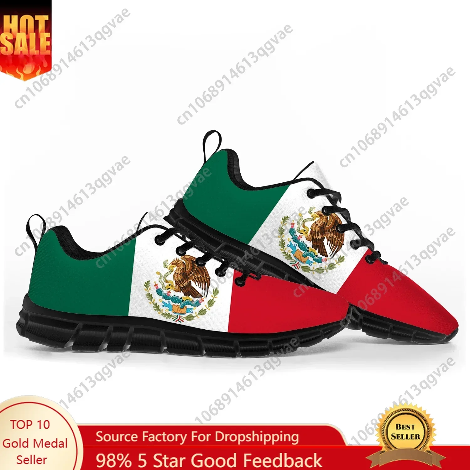 

Mexican Flag Sports Shoes Mens Womens Teenager FashionSneakers Mexico Casual Custom High Quality Couple Shoes