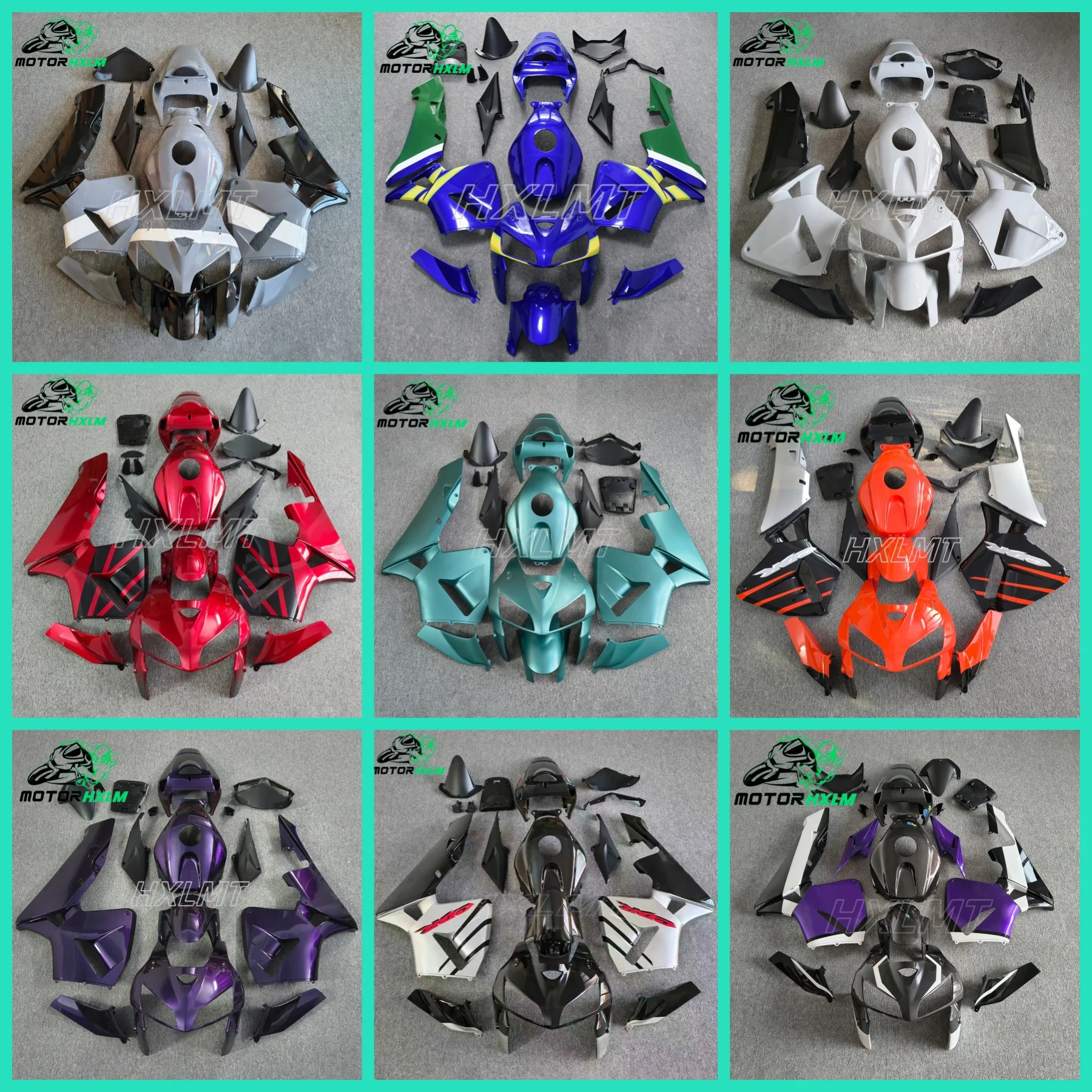 Injection Motorcycle Full Fairing Kit For HONDA CBR600RR F5 2005 2006 Replacement Fairings Multiple Choice Free Custom