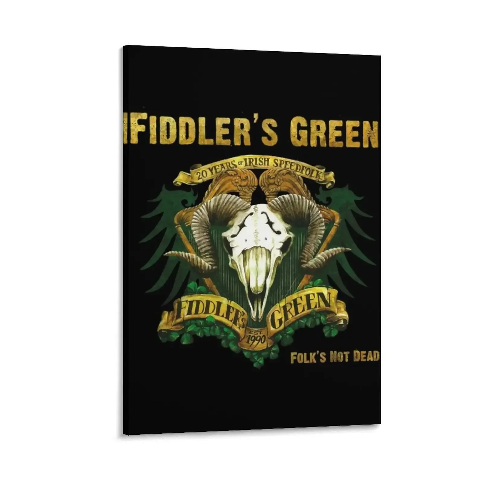 

est 1990 fiddler's green No Anthem Canvas Painting cute room decor wall art Luxury living room decoration photos for living room