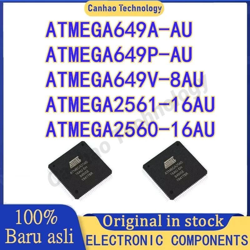 

ATMEGA2560-16AU ATMEGA649A-AU ATMEGA649P-AU ATMEGA2561-16AU ATMEGA649V-8AU LQFP-64 IC Chip 100% New Original in stock