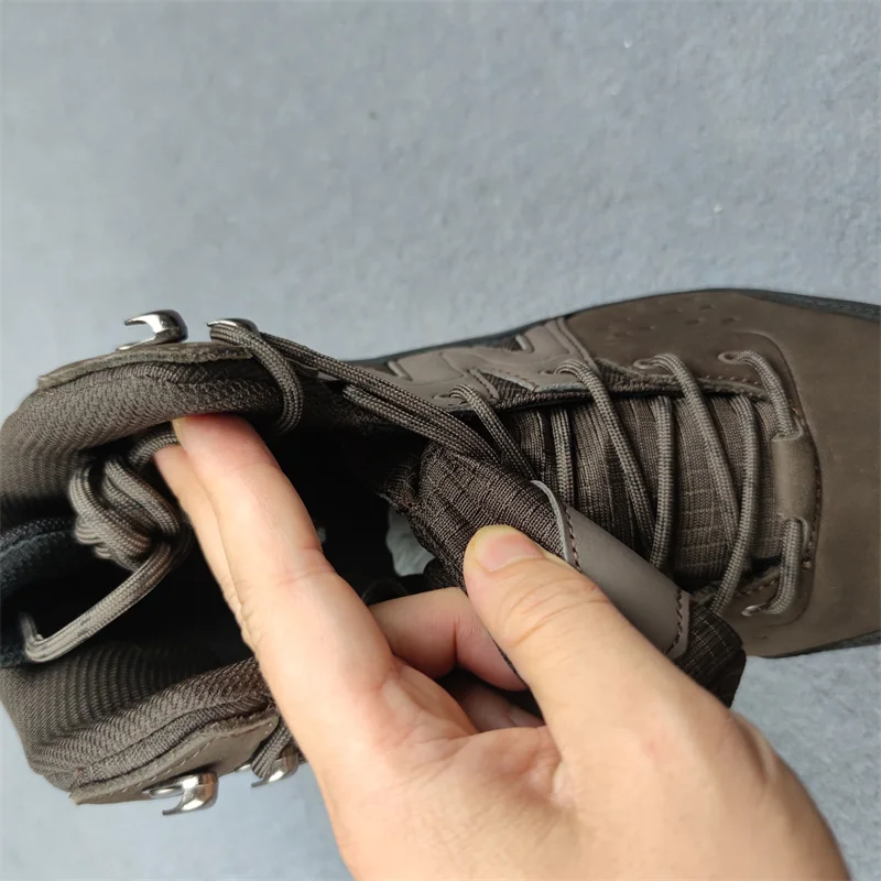 

Waterproof high top shoes Outdoor running shoes Men's hiking boots High ankle shoes Anti-slip field training shoes