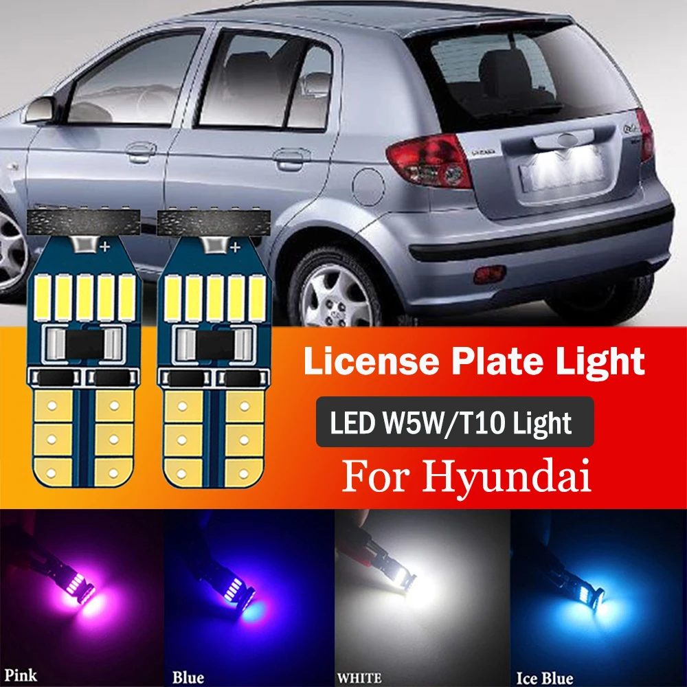 

W5W T10 Led Canbus Parking Side Vehicles Clearance Lamp License Plate Bulb For Hyundai Getz 2005 2006 2007 2008 2020 2010