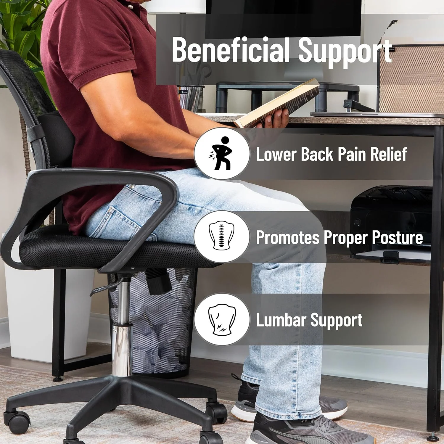 Thumbnail 3 - #2 Best Back & Lumbar Support Cushions to Buy In 2026