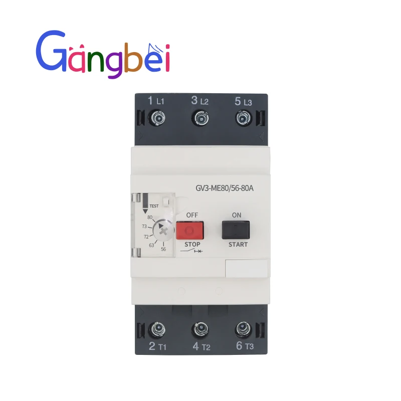 

Motor Motor breaker protector switch GV3-ME40C 25-40A GV3-ME63C 40-63A GV3ME80C 56-80A