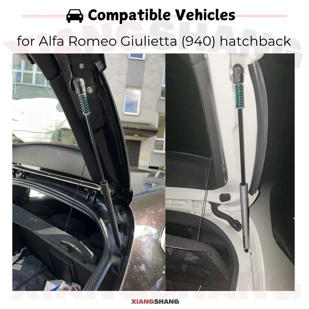 

Auto Pop-Up Trunk Struts for Alfa Romeo Giulietta (940) hatchback 2010-2020 Automatic Opening Gas Lift Supports with Springs