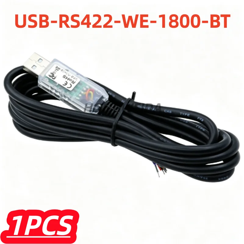 1Pcs/lot 100% New USB-RS422-WE-1800-BT 9-core Level Serial UART Converter 1.8M
