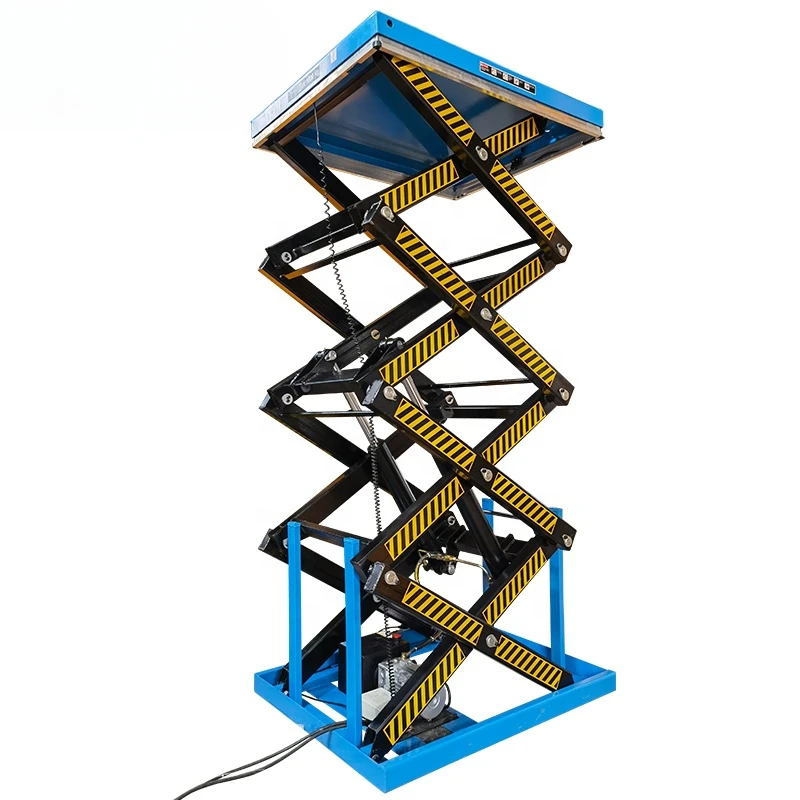 Petite table élévatrice hydraulique mobile, table élévatrice électrique pour scène