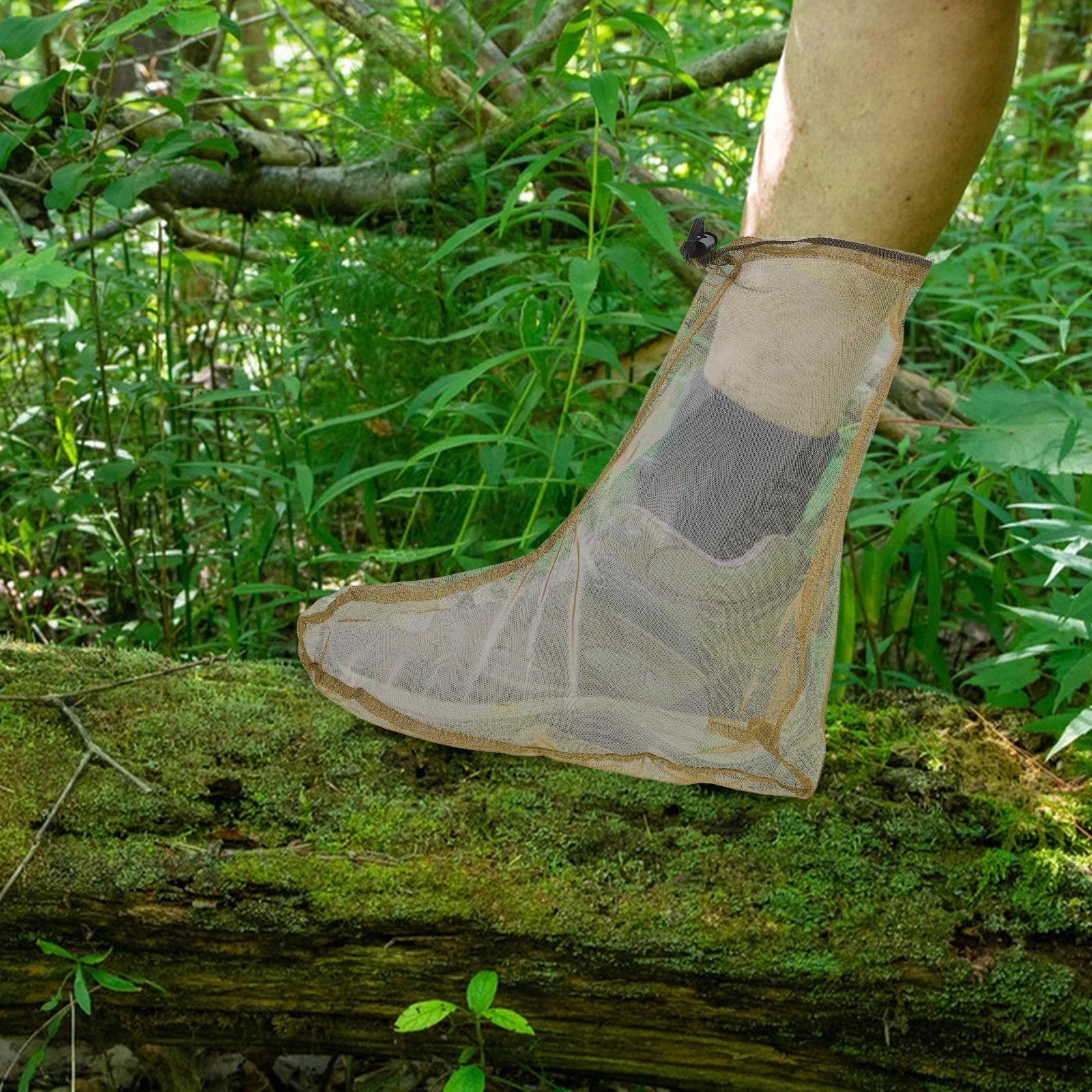 

Lightweight Breathable Summer Fishing Foot Covers Mesh Shoe Covers Outdoor Protection Camping Hiking Gear Aquatic Insect Net