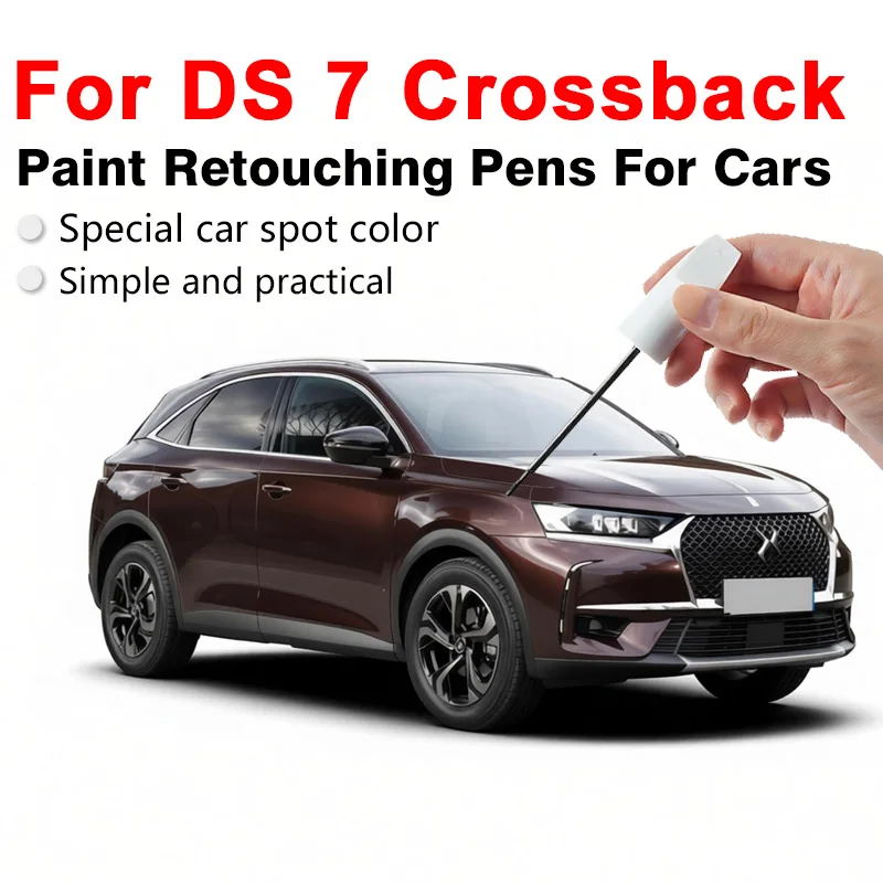 For DS 7 Crossback Professional Car Paint Touch Up Pen Covers Small Scratches Restores Color Improves Vehicle Appearance