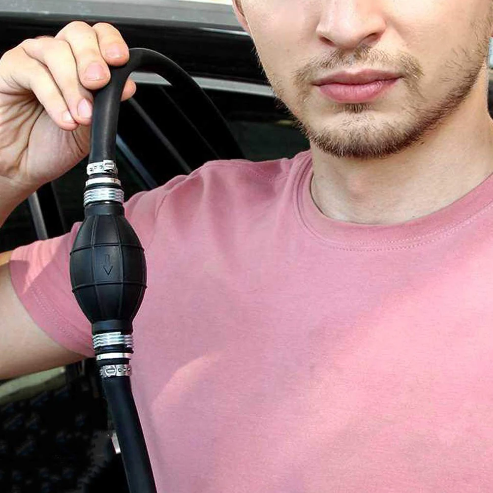 

Fuel Transfer Pump Siphon Hand Portable Car Accessories Easy Use Durable Design Fuel Transfer Pump Siphon Hose