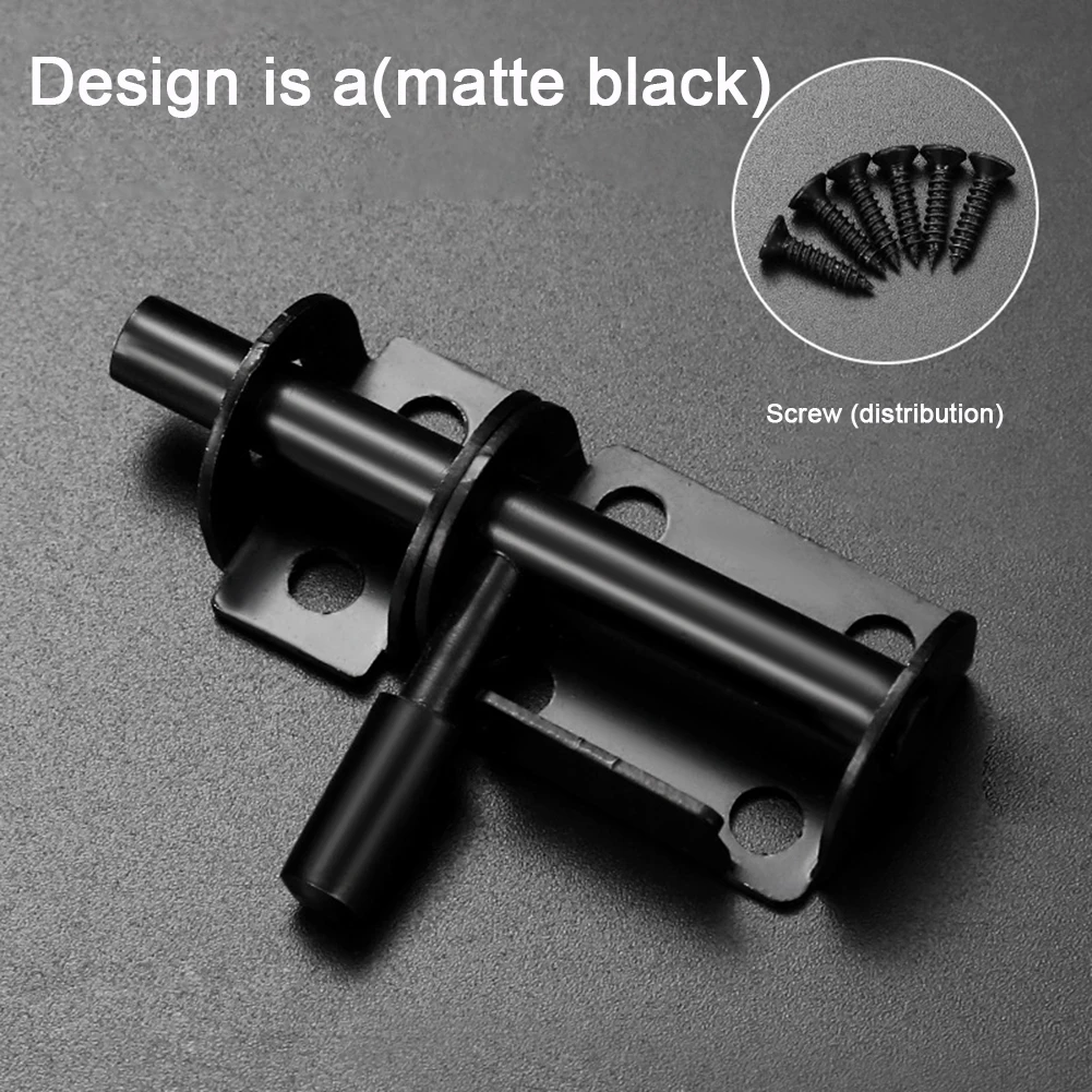 Tools Latches Door Latch Fixing Screw Thickened Wooden Door Protect Stainless Steel Window Catch Lock Brand New