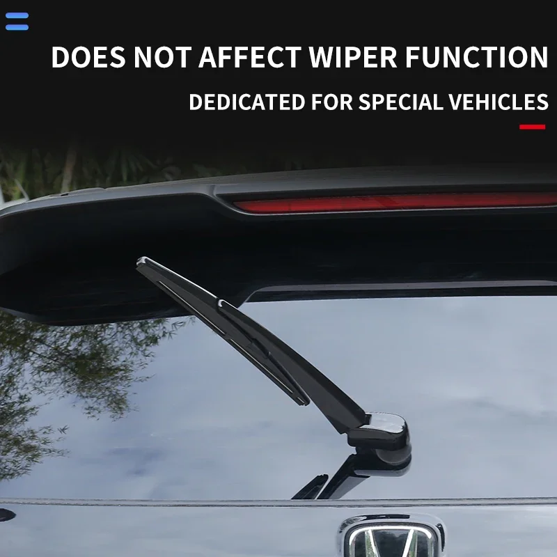 ABS Rear wiper decorative cover For Honda CRV 2023 Rear window wiper strip Frame For CRV 6TH External decorative accessories