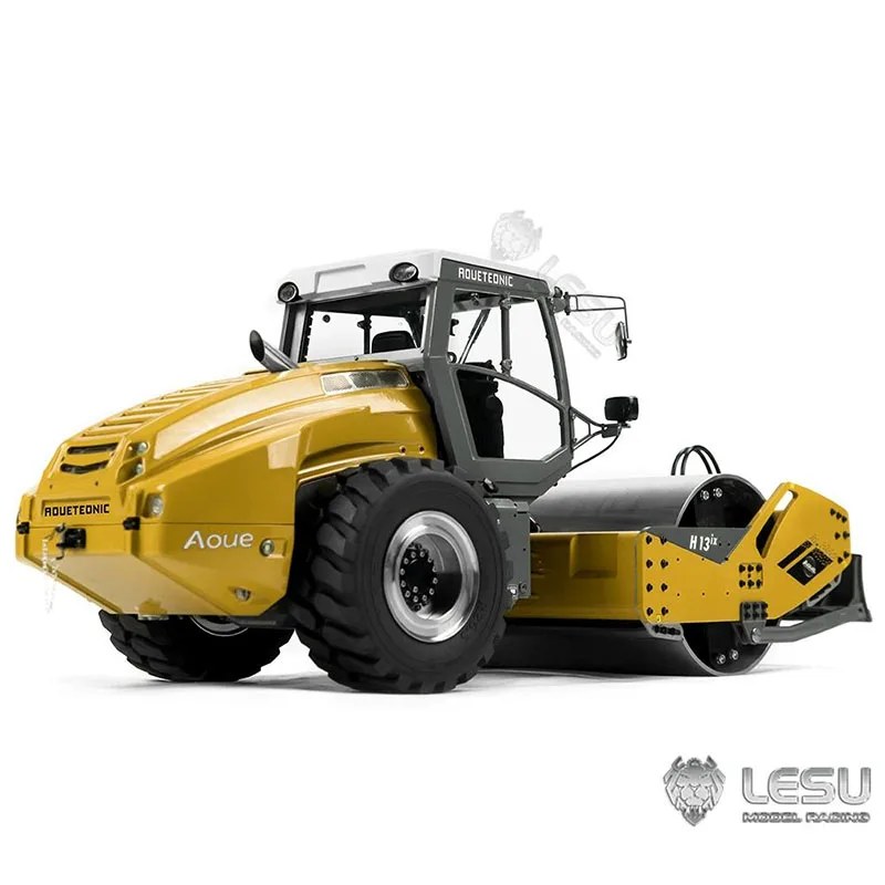 Road roller LESU1/14 engineering vehicle full metal toy Aoou-H13iRD-A0009 model