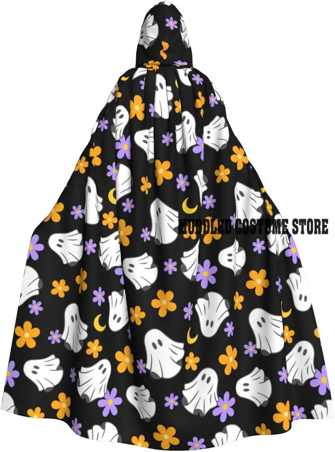 

Накидка с капюшоном для взрослых на Хэллоуин, плащ ведьмы, халат, плащи для мужчин и женщин, костюмы для косплея