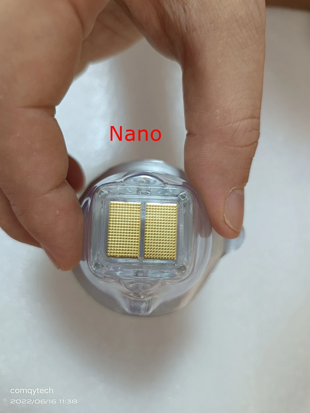 10PCS 10/25/64 Pins RF Tattoo Needles Nano Microneedling Gold Plated Cartridges For 2in1 Fractional Machine Beauty Head image 3