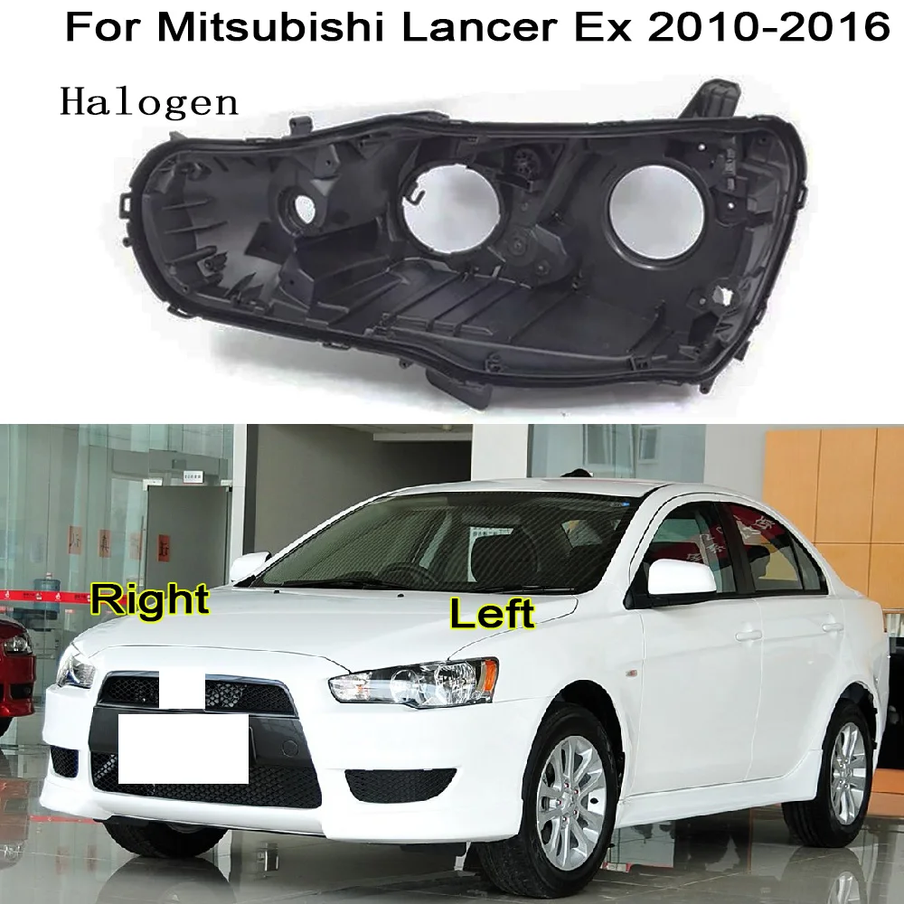 

For Mitsubishi Lancer Ex Halogen 2010-2016 Headlight Base Motor Vehicle Headlamp Bottom Shell Lampstand Replace Components