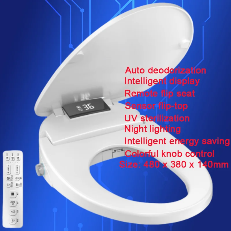 Auto Flip Japanse Smart Toiletdeksel Elektrische Bidet Lunette Wc Japonais Wassen Intelligente Toiletdeksel Automatische Toiletbrilhoes