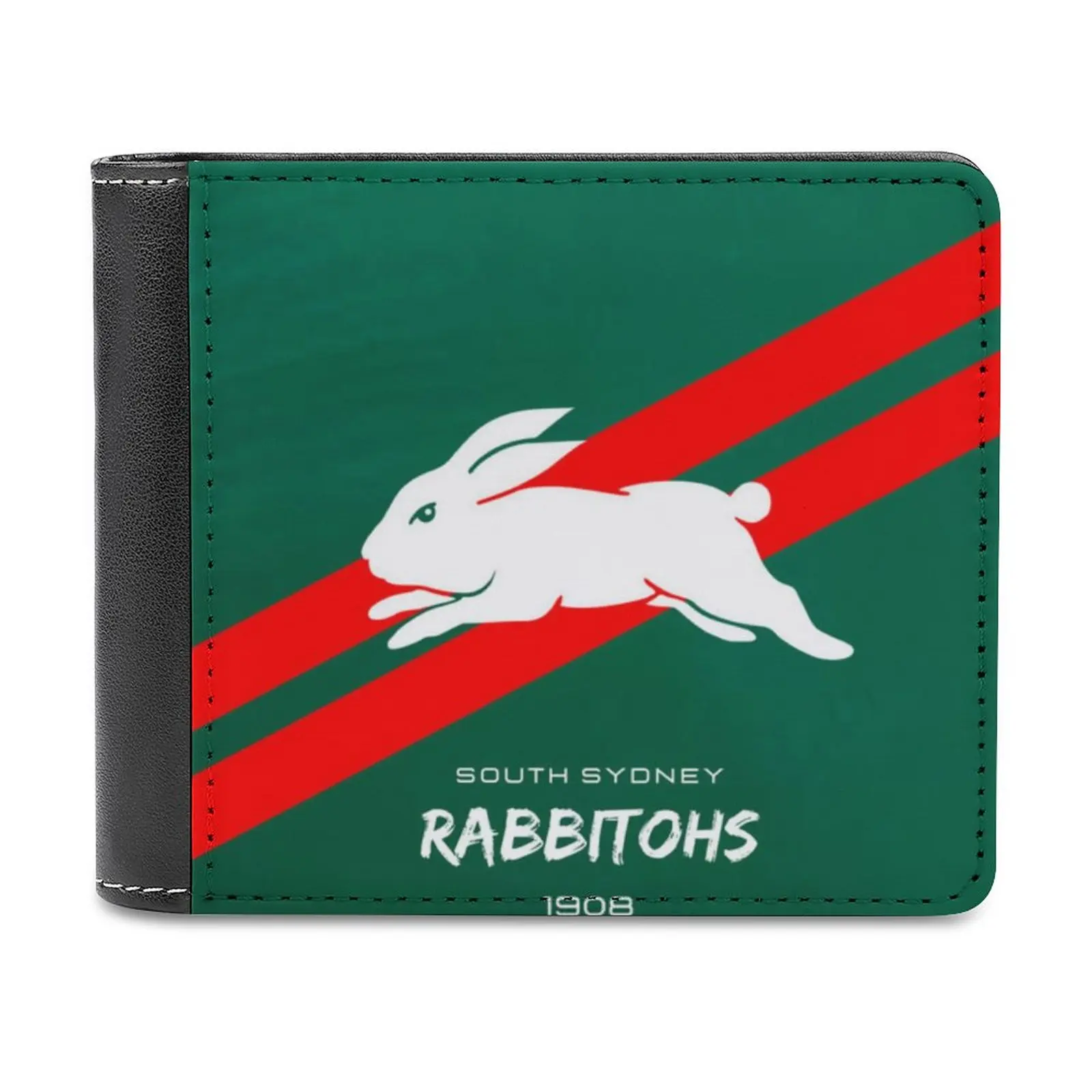 

The Rabbitohs Men's Wallet Purses Wallets New Design Dollar Price Top Men Leather Wallet South Sydney Sydney Rabbitohs
