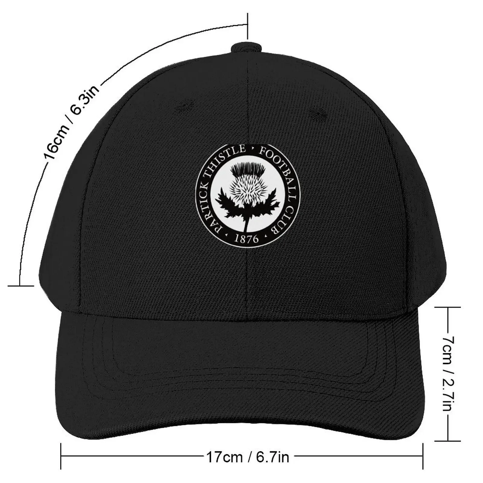 Partick thistle scottish football sports fans Baseball Cap Beach Outing Golf Hat Man Military Tactical Cap Men's Hats Women's